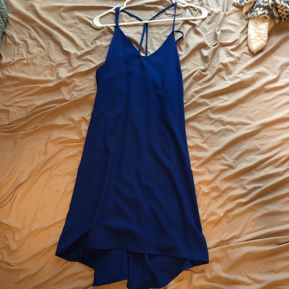 Blue dress
